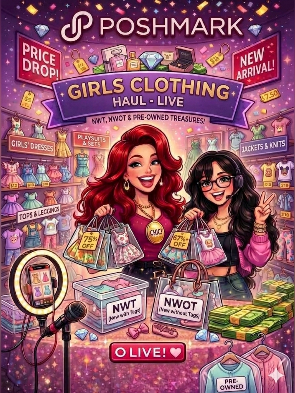 👧 Girls Closet Clearout! $5 Starts Bundle & Save on Shipping! Shares welcomed!